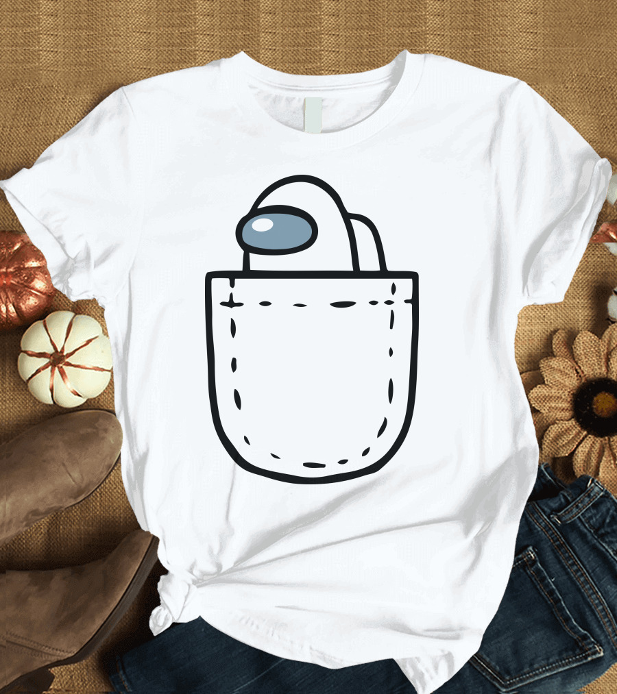 Innersloth Among Us Crewmate Pocket T-Shirt