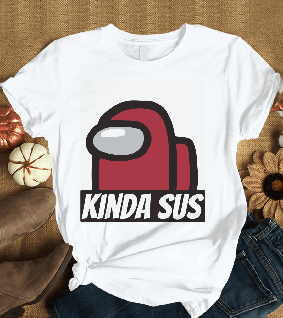 Kinda Sus Among Us Crewmate T-Shirt