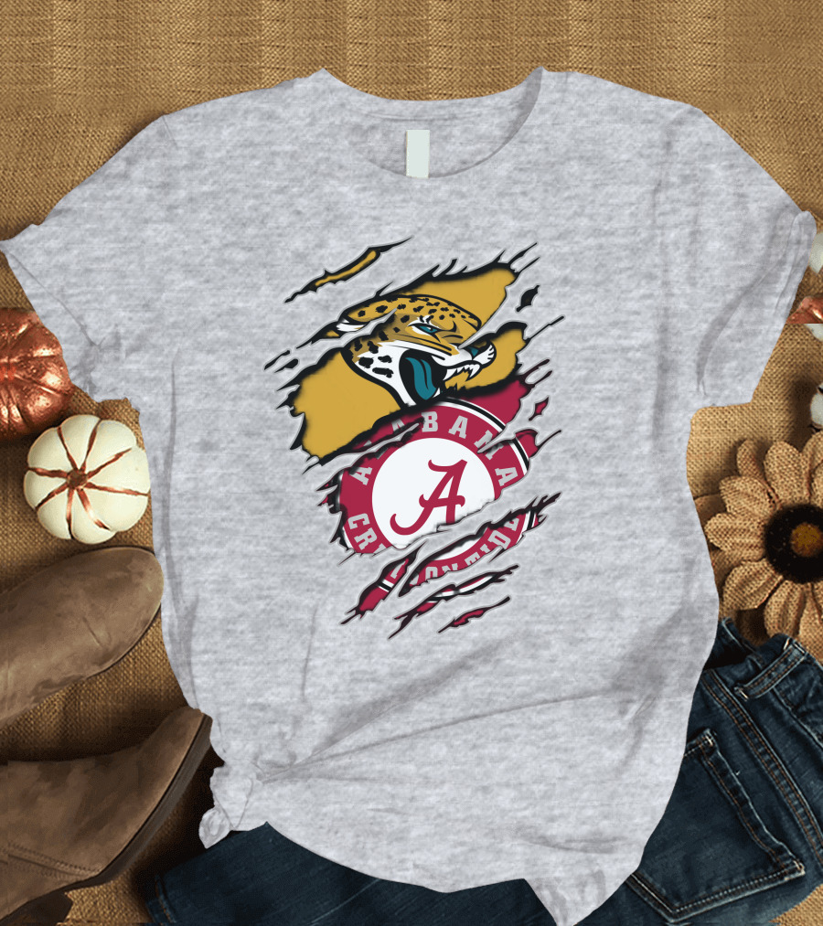 Alabama Crimson Tide Jaguars Rip T-Shirt