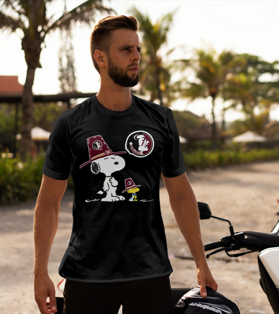 Florida State Seminoles Snoopy And Woodstock T-Shirt