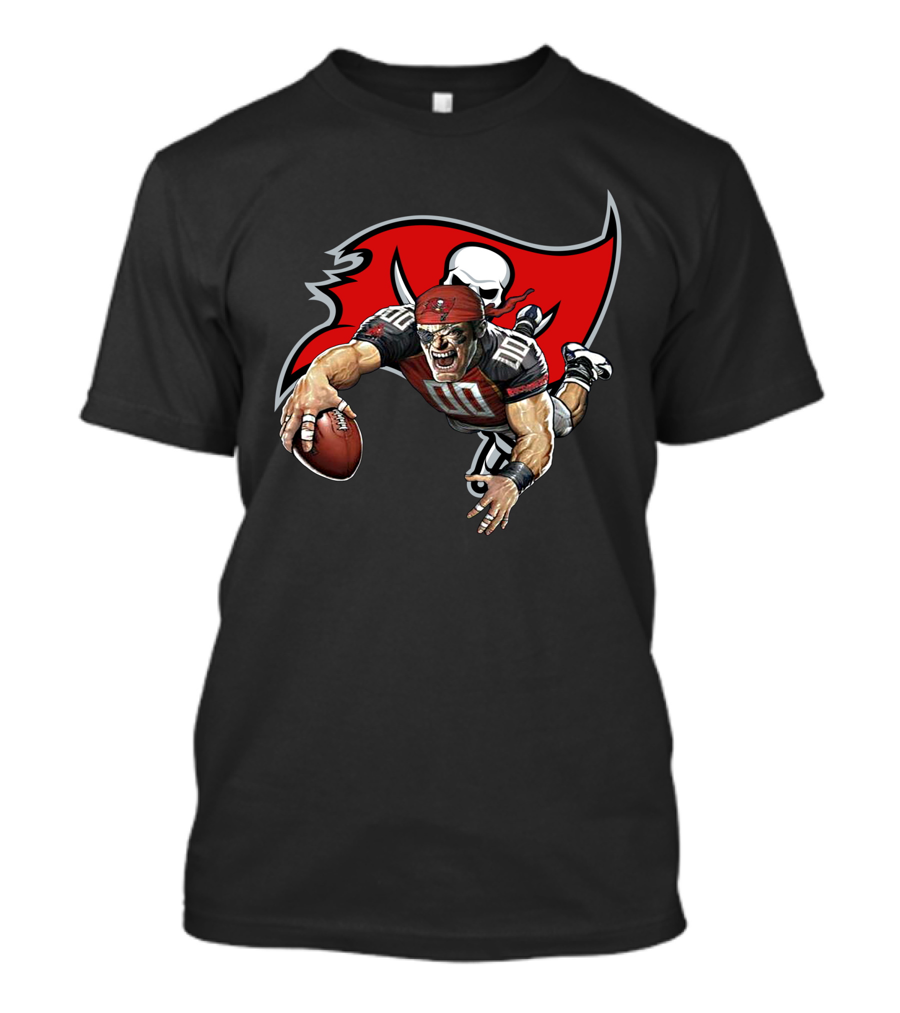 Tampa Bay Buccaneers Football Player Dive With Team T-Shirt