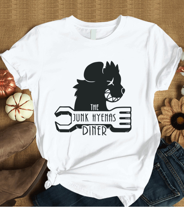 T-Shirt: The Junk Hyenas Diner Wrench T-Shirt The Junk Hyenas Diner Wrench T-Shirt
