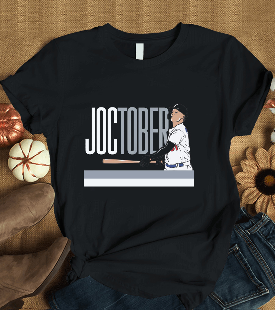 Joctober Baseball Player Batting Iconic Moment T-Shirt