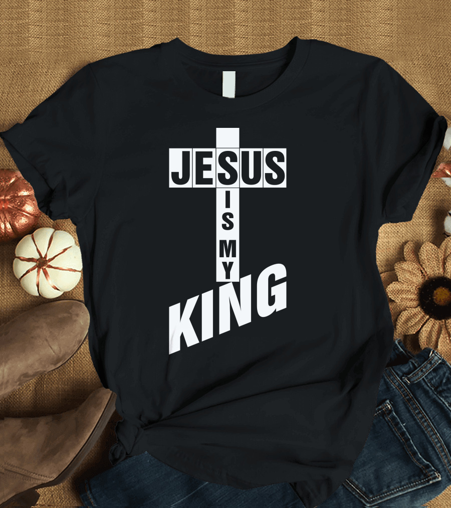 Jesus Is My King Cross T-Shirt