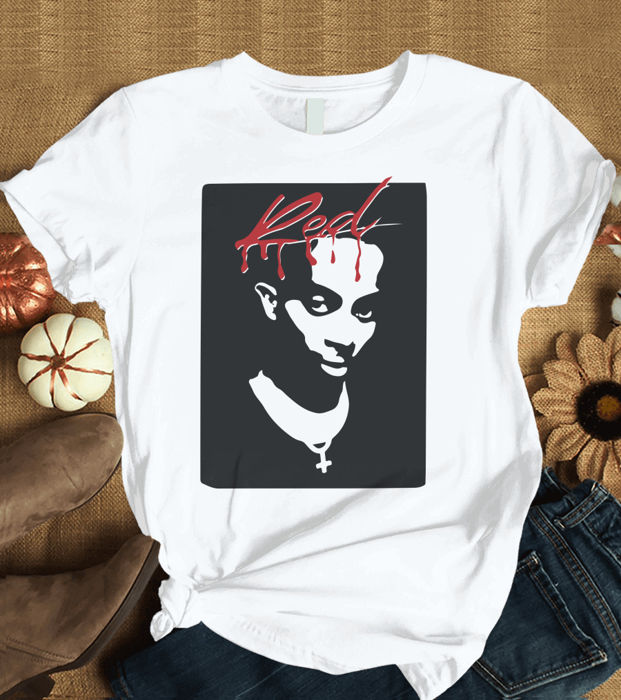 Playboi Carti Whole Lotta Red Dripping Face T-Shirt