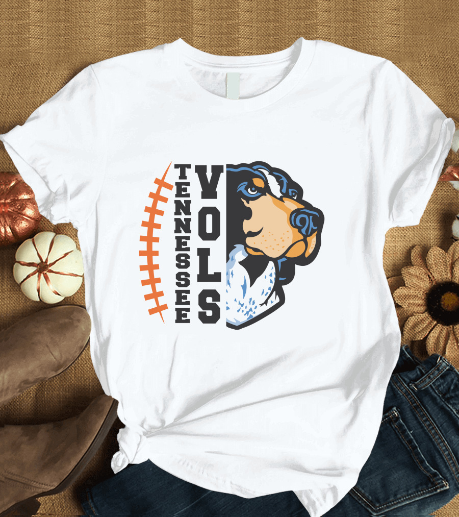 Tennessee Vols Football Dog Sublimation T-Shirt