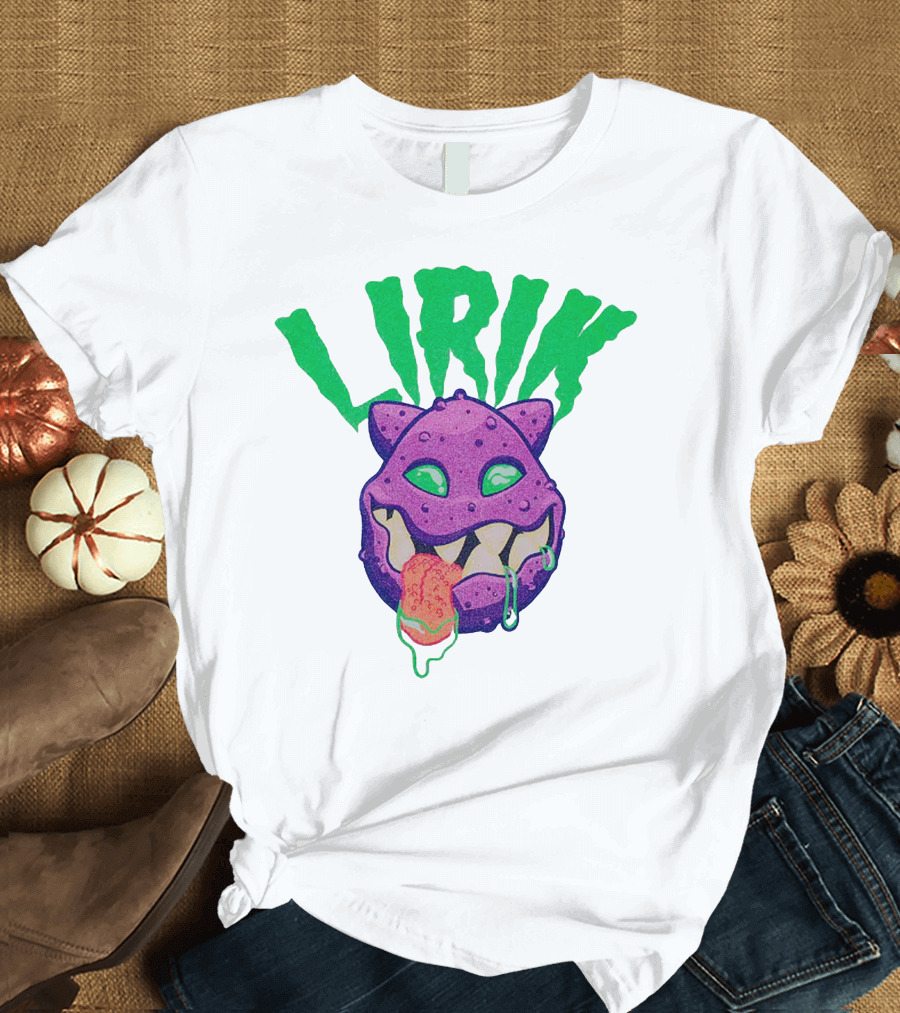 LIRIK JAWS LS Monster Head T-Shirt