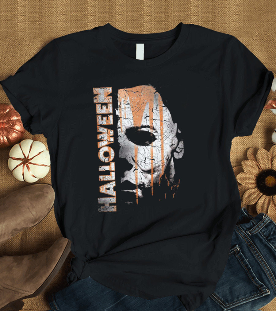 Halloween Michael Myers Mask 1978 Vintage Horror T-Shirt