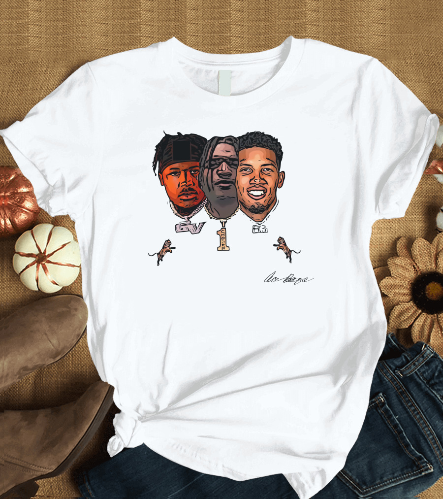 Tres Amigos New GV Tyson AB Art by Ace Boogie T-Shirt