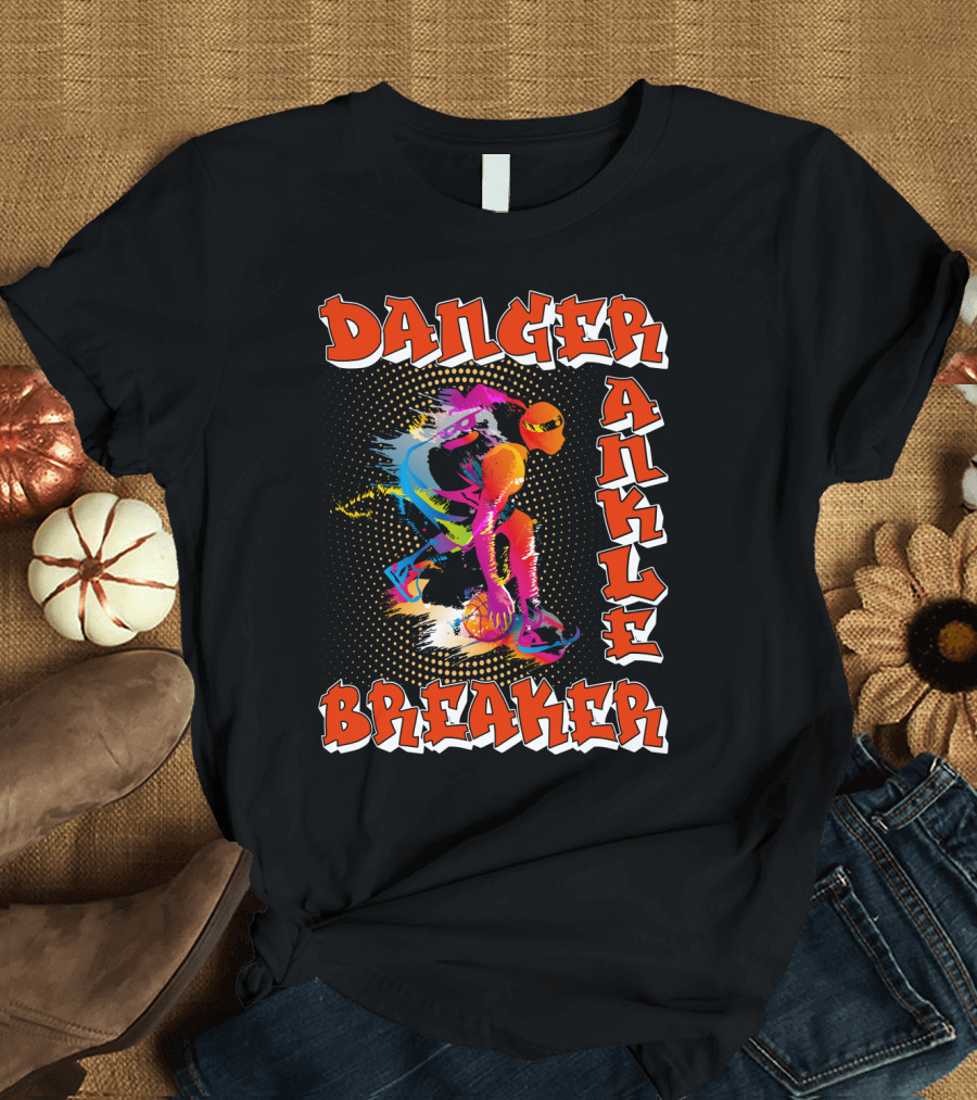 Danger Ankle Breaker Basketball T-Shirt