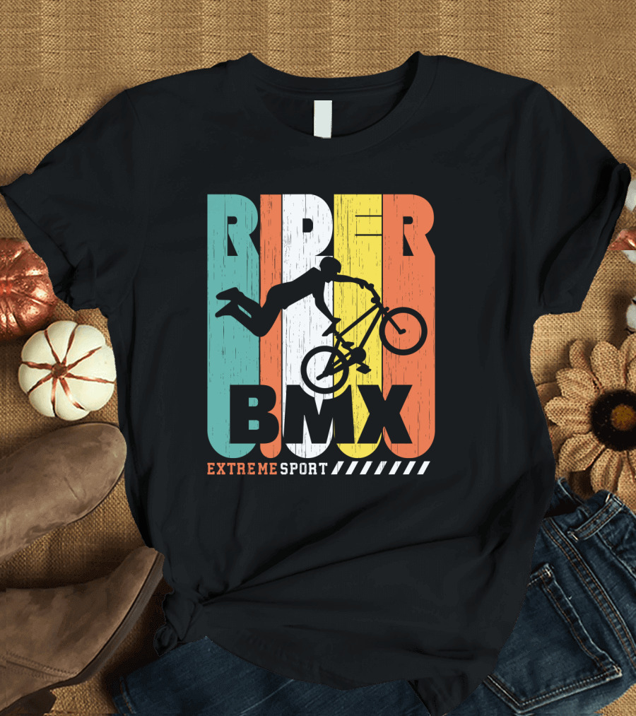 Rider BMX Extreme Sport T-Shirt