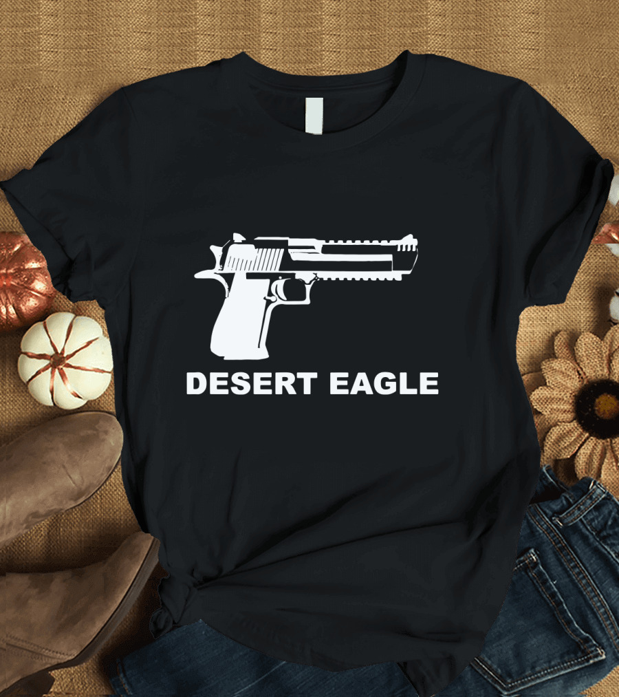 Desert Eagle .50AE .44 Magnum 50 Cal Deagle Gun T-Shirt