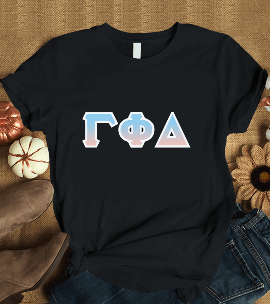 Gamma Phi Delta Sorority Inc Greek Letters T-Shirt