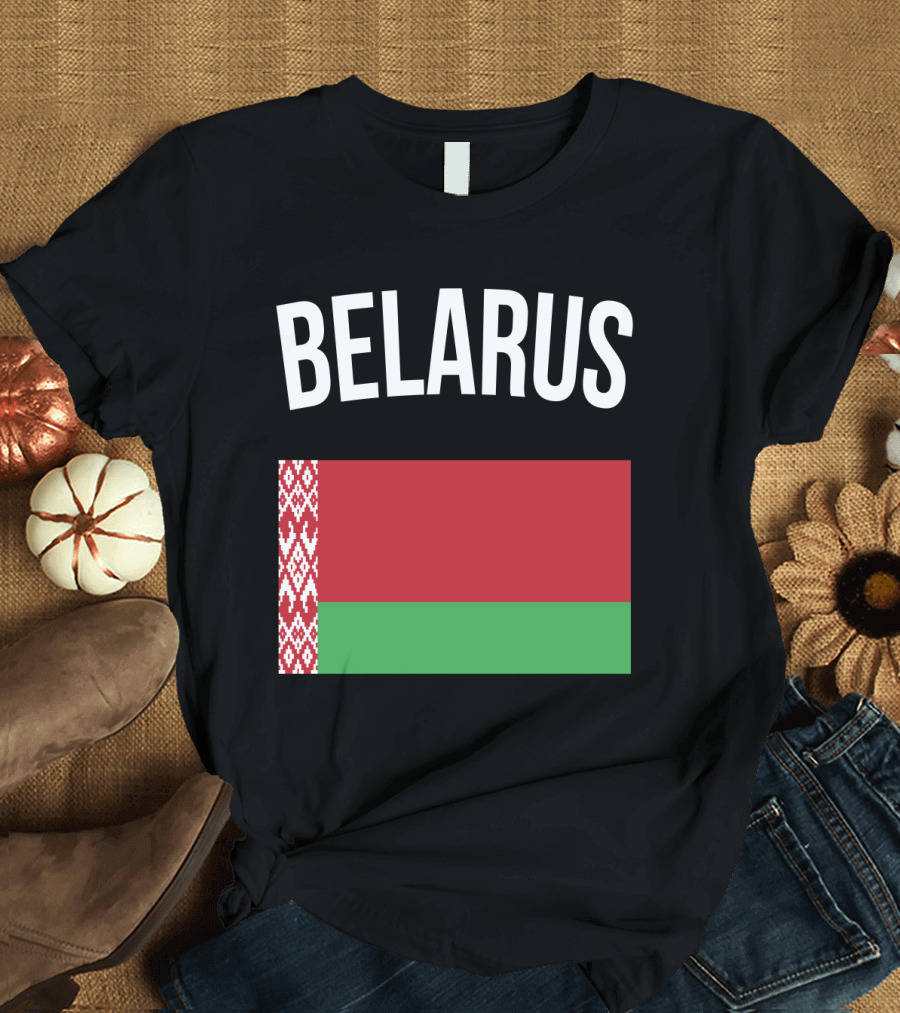 Belarus Flag Travel Vacation Belarusian T-Shirt