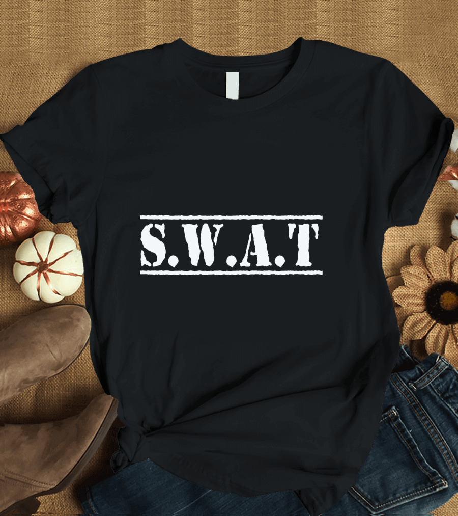 S.W.A.T Team SWAT Law Enforcement Police Cop Duty T-Shirt