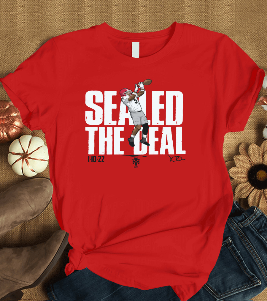 Sealed the Deal Kelee Ringo 1-10-22 Football Merchandise T-Shirt