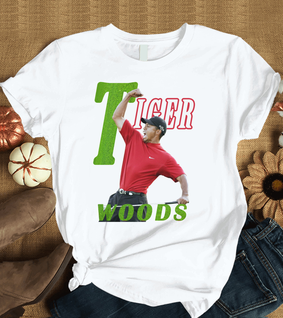 Tiger Woods Golfe Victory T-Shirt