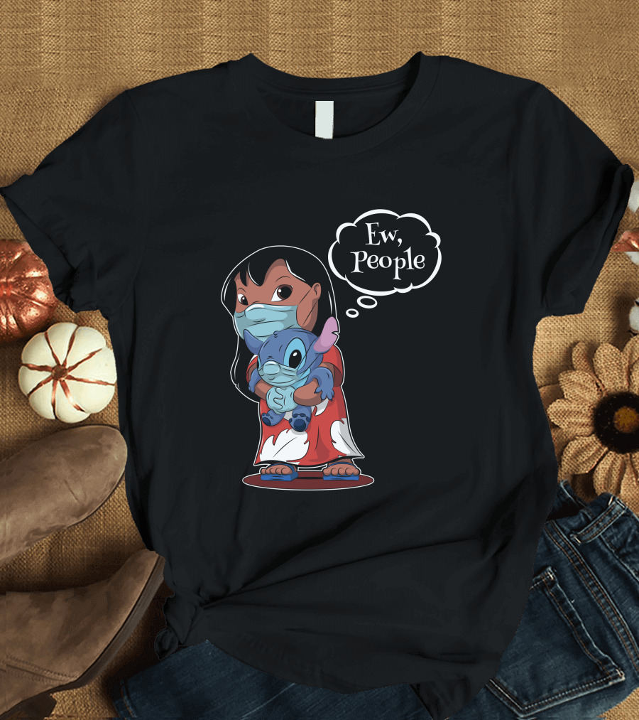 Ew People Masked Duo Humor T-Shirt
