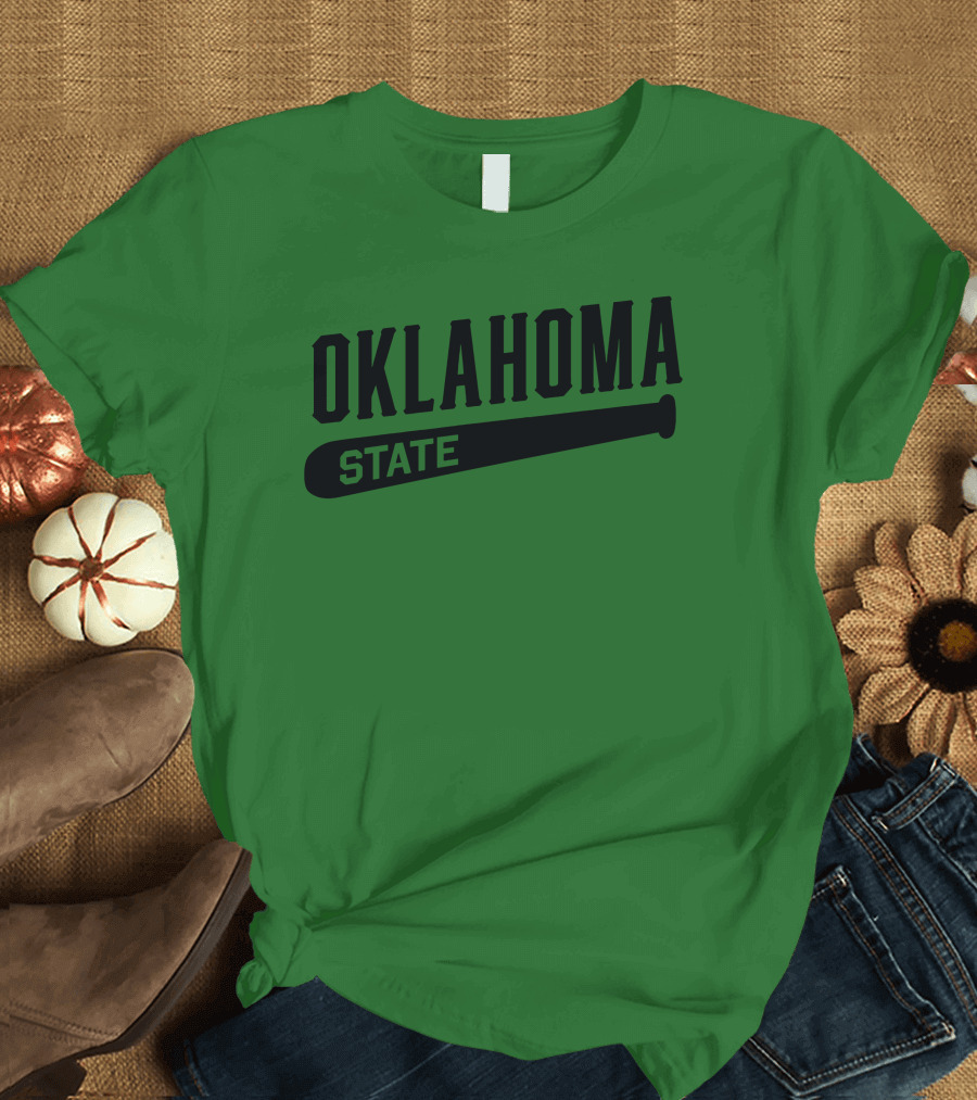 Oklahoma State Baseball Bat T-Shirt