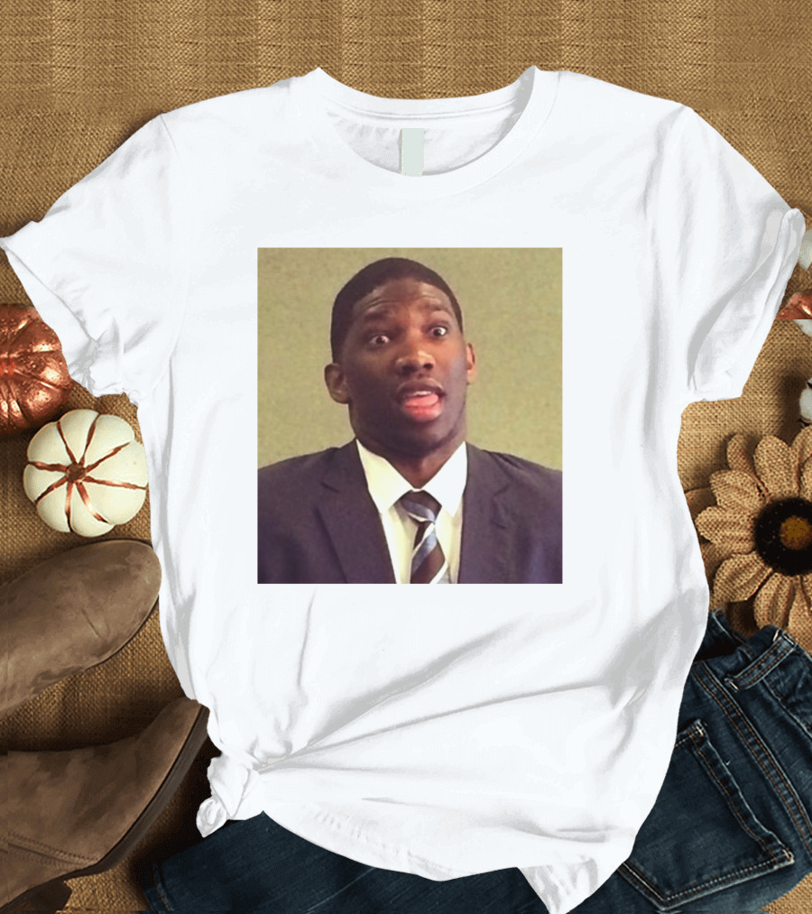Joel Embiid Birthday Torchpro Merch Surprise Expression T-Shirt