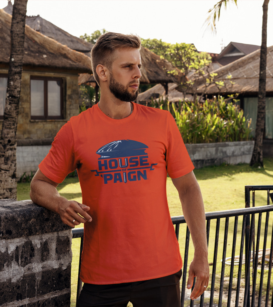 House Of 'Paign TBT University Of Illinois Basketball Helmet T-Shirt