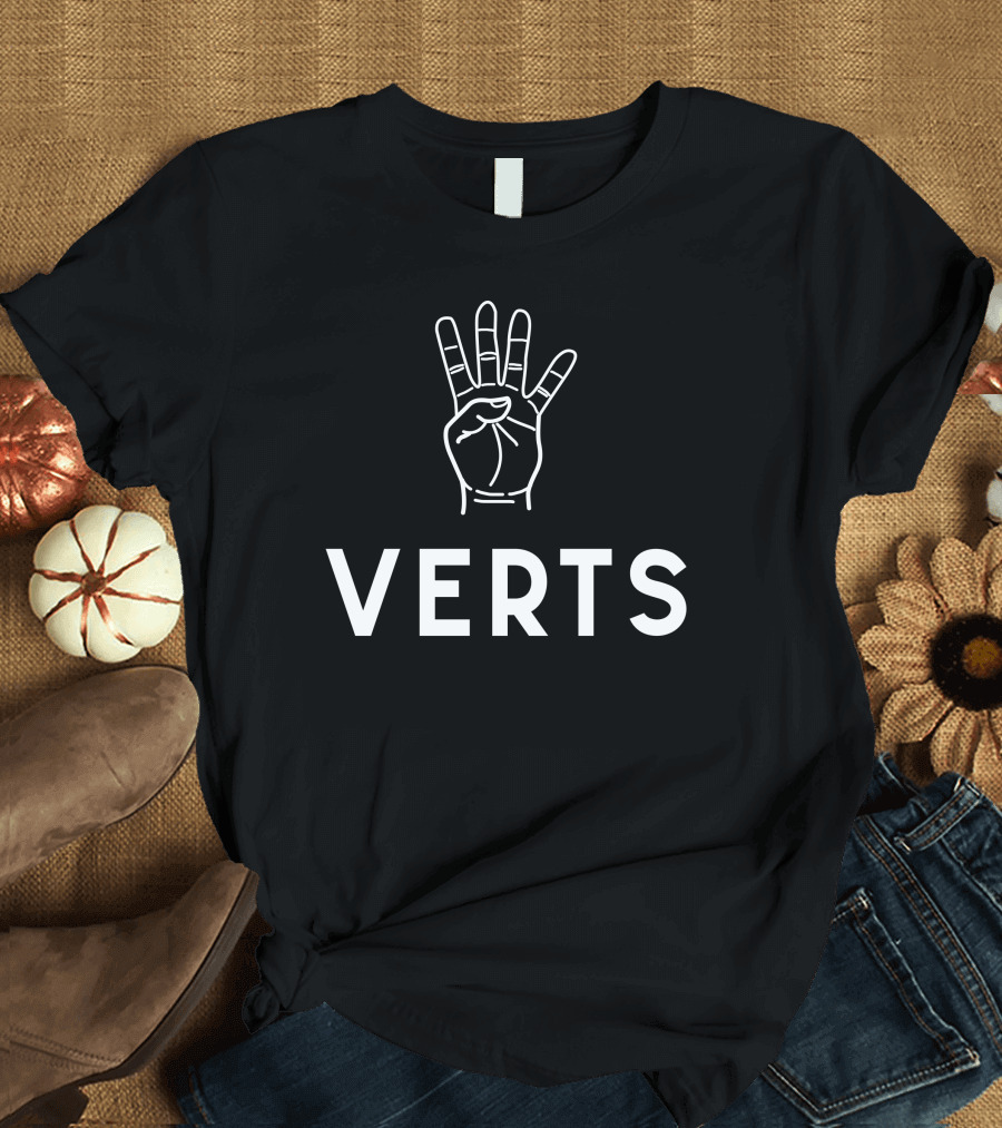 Coachdancasey Four Verts Hand Gesture Merch Coach Dan Casey T-Shirt