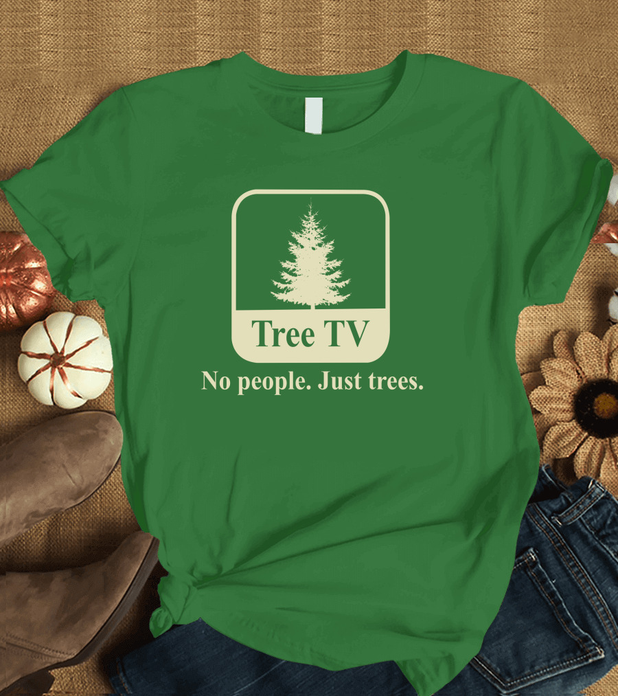 Joe Pera Tree TV No People Just Trees T-Shirt