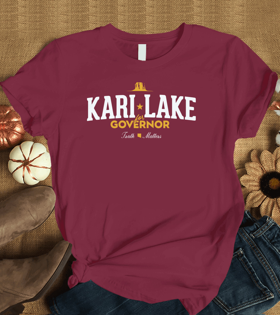 Matthew C Martinez Kari Lake for Governor Truth Matters T-Shirt