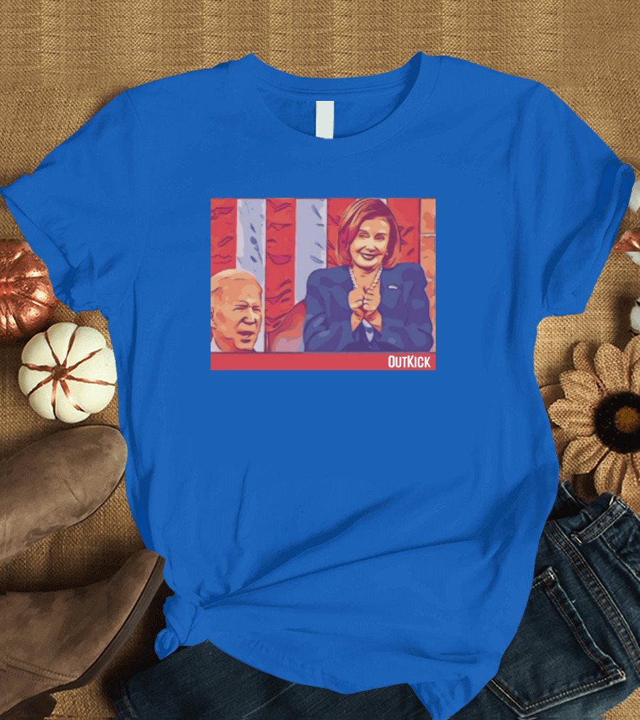 OutKick Creepy Pelosi Patriotic T-Shirt