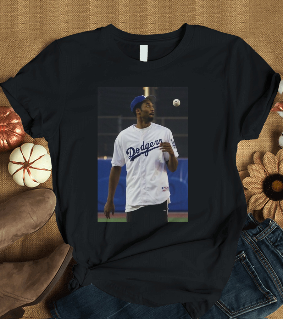 Los Angeles Dodgers Jersey Kobe Bryant Sports T-Shirt
