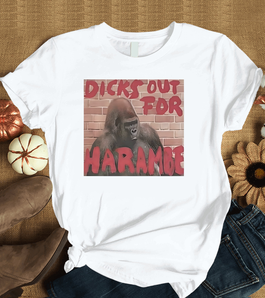 Dicks Out For Harambe T-Shirt