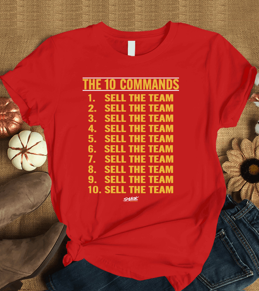 The 10 Commands Sell The Team Smack T-Shirt