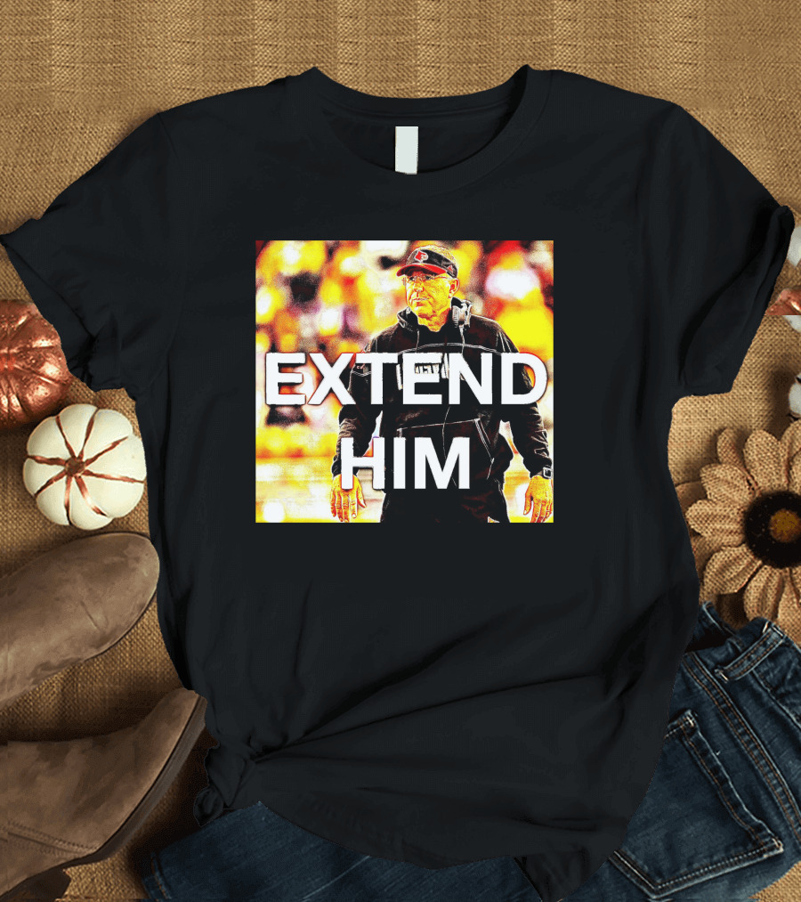 EXTEND HIM Coach with Headset and Red Cap T-Shirt