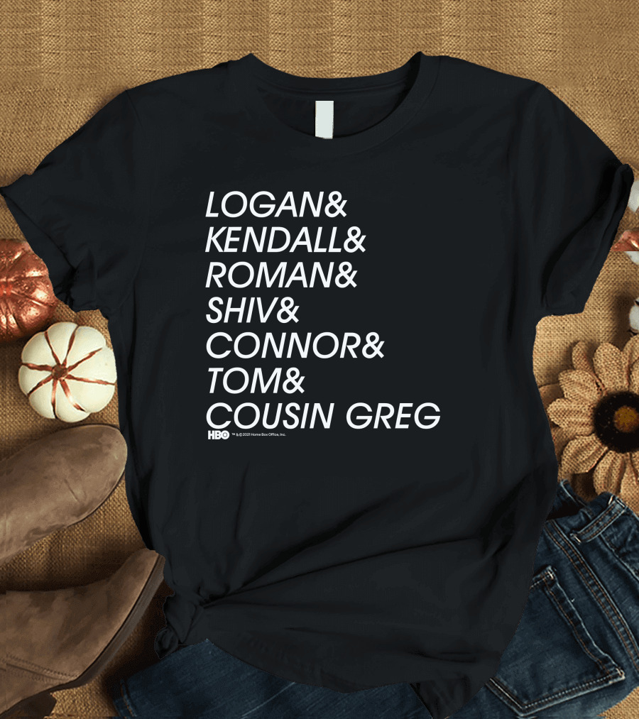 Logan Kendall Roman Shiv Connor Tom Cousin Greg HBO T-Shirt