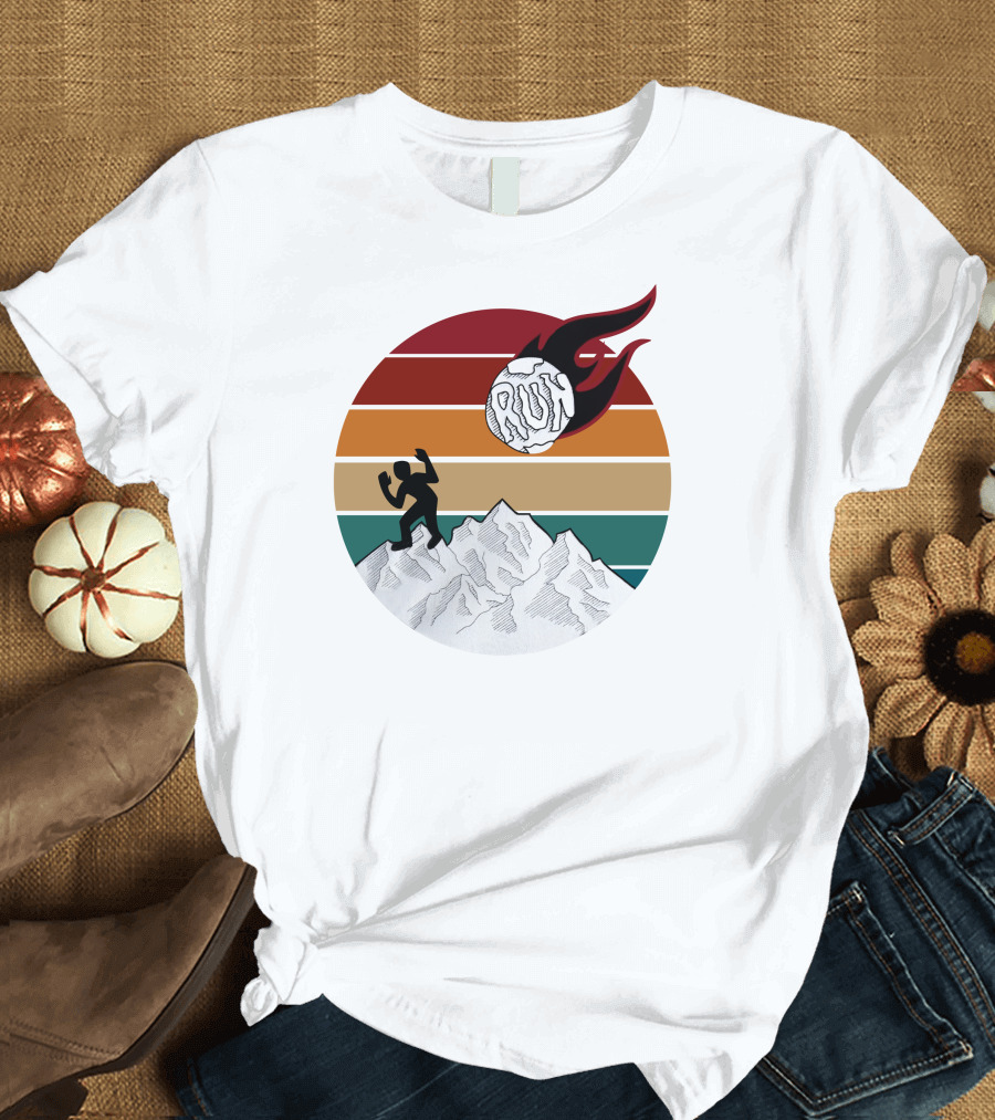 Let's Game It Out Run Meteor Mountain Adventure T-Shirt