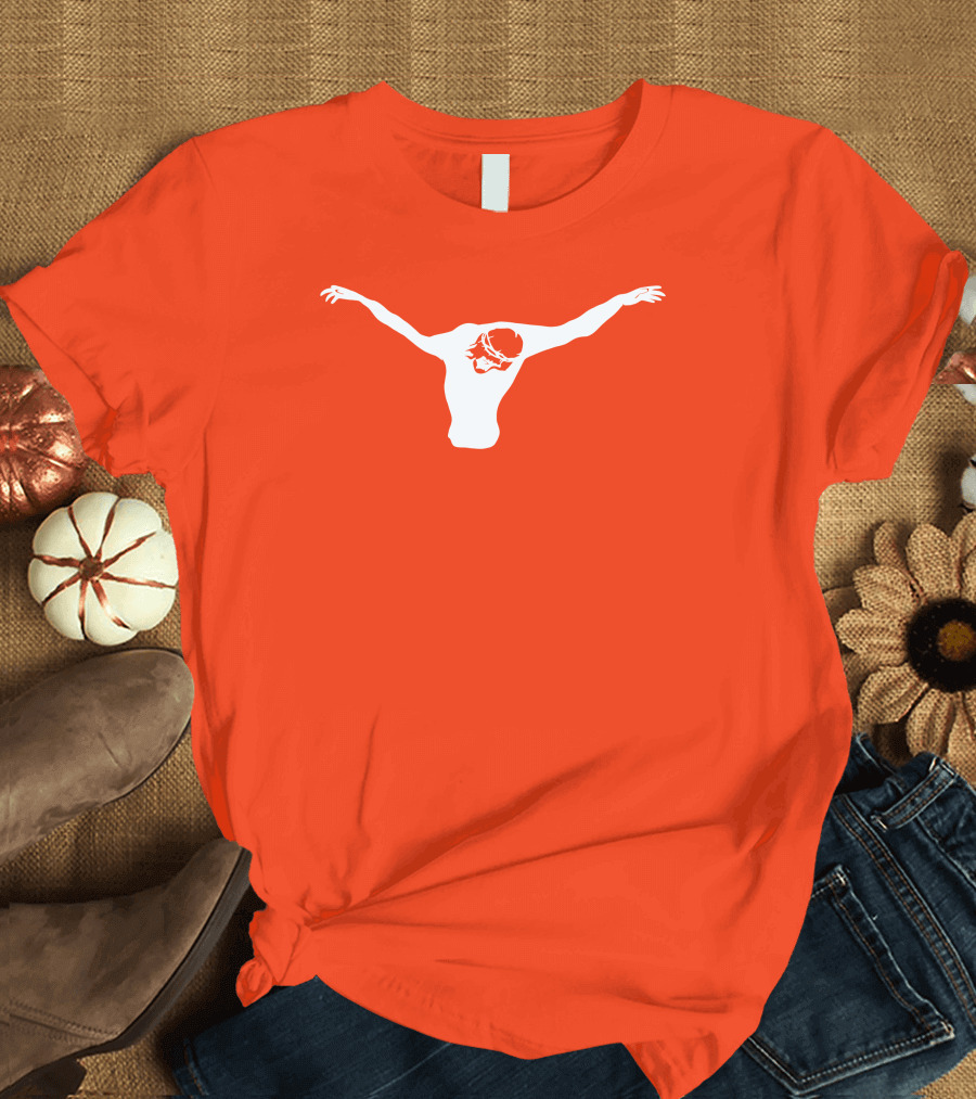 Touchdown Jesus Texas Football Fan Art Notre Dame Texas Longhorns Combo T-Shirt
