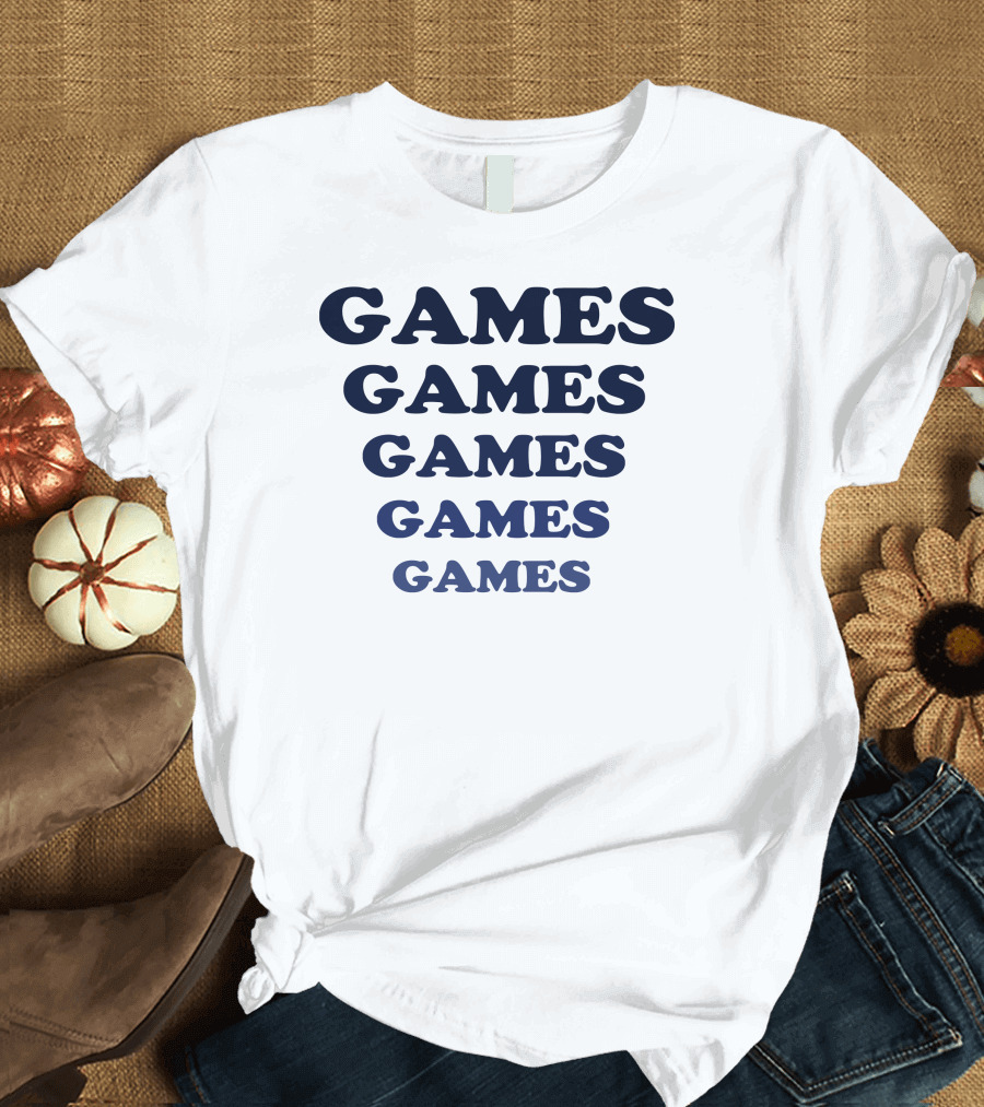 Games Games Games Games Games Infinity T-Shirt