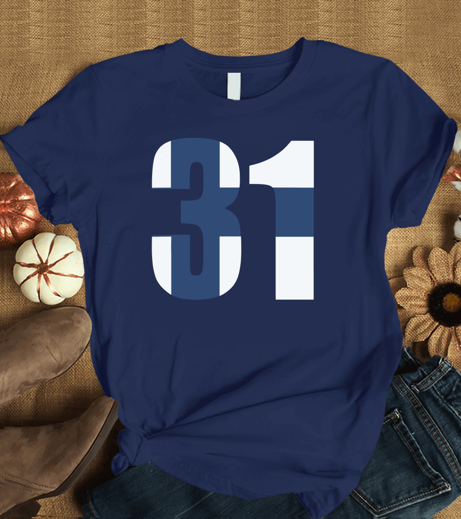 Nafo Finland 31 Finnish Flag Stripes T-Shirt