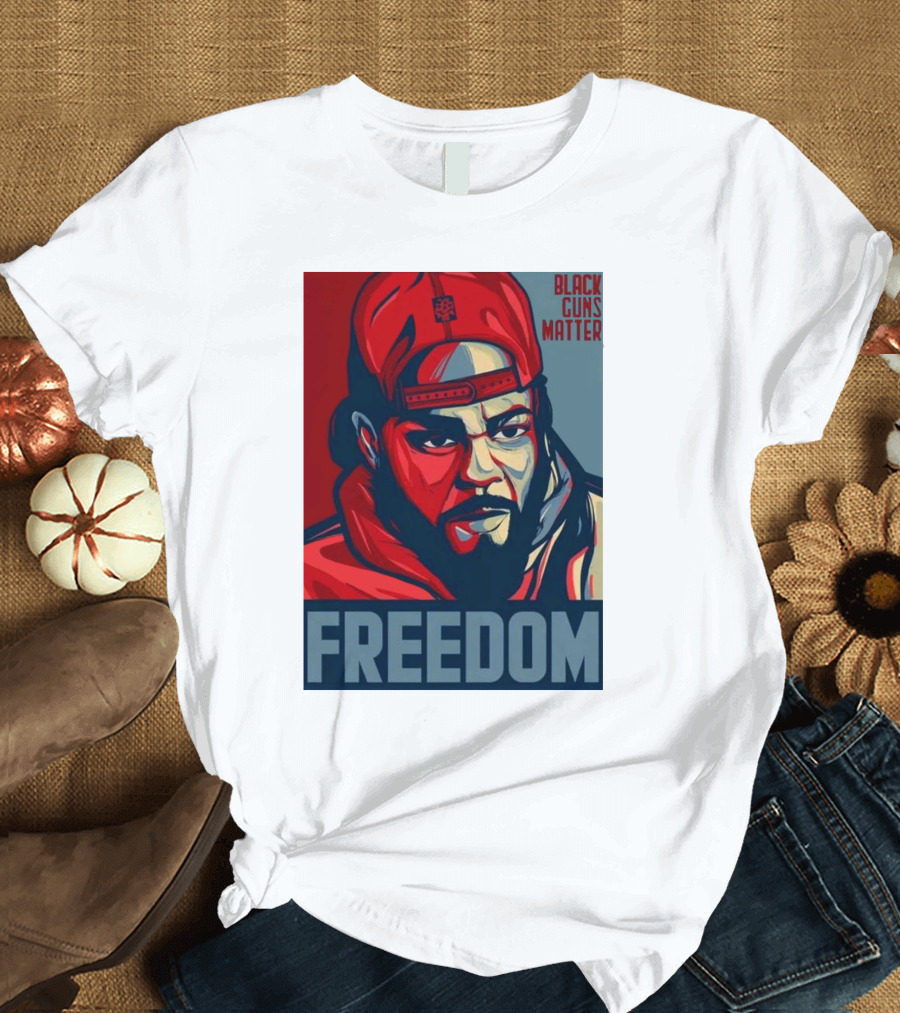 Black Guns Matter Freedom Bgm Collectible T-Shirt