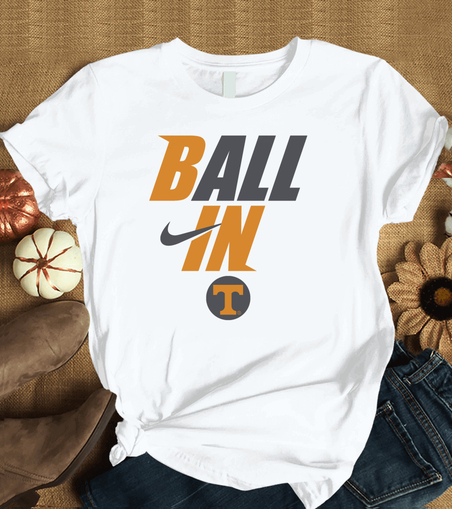 Ball In Tennessee Volunteers T-Shirt
