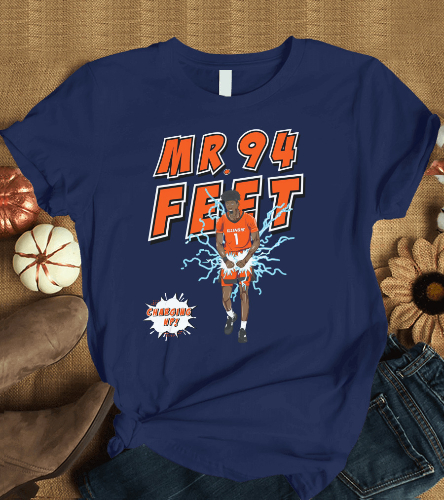 Illinois MR. 94 FEET Charging Up T-Shirt