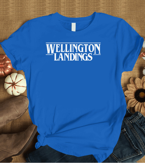 T-Shirt: Wellington Landings Blue T-Shirt Wellington Landings Blue T-Shirt