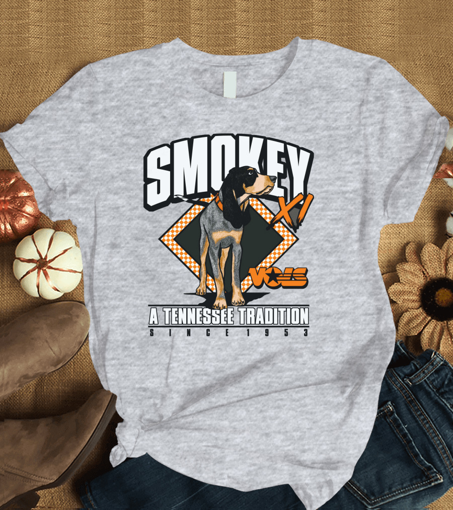 Smokey XI Vols A Tennessee Tradition Since 1953 T-Shirt