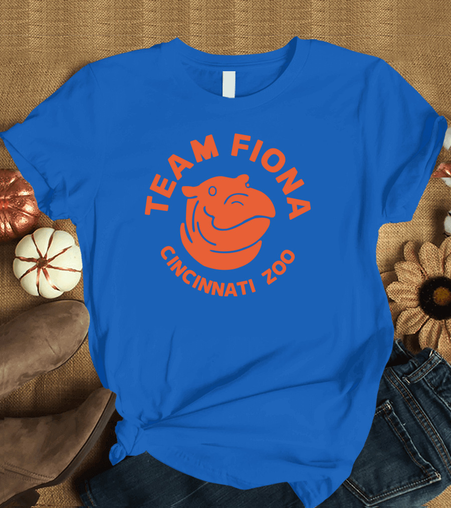 Team Fiona Cincinnati Zoo Hippo T-Shirt