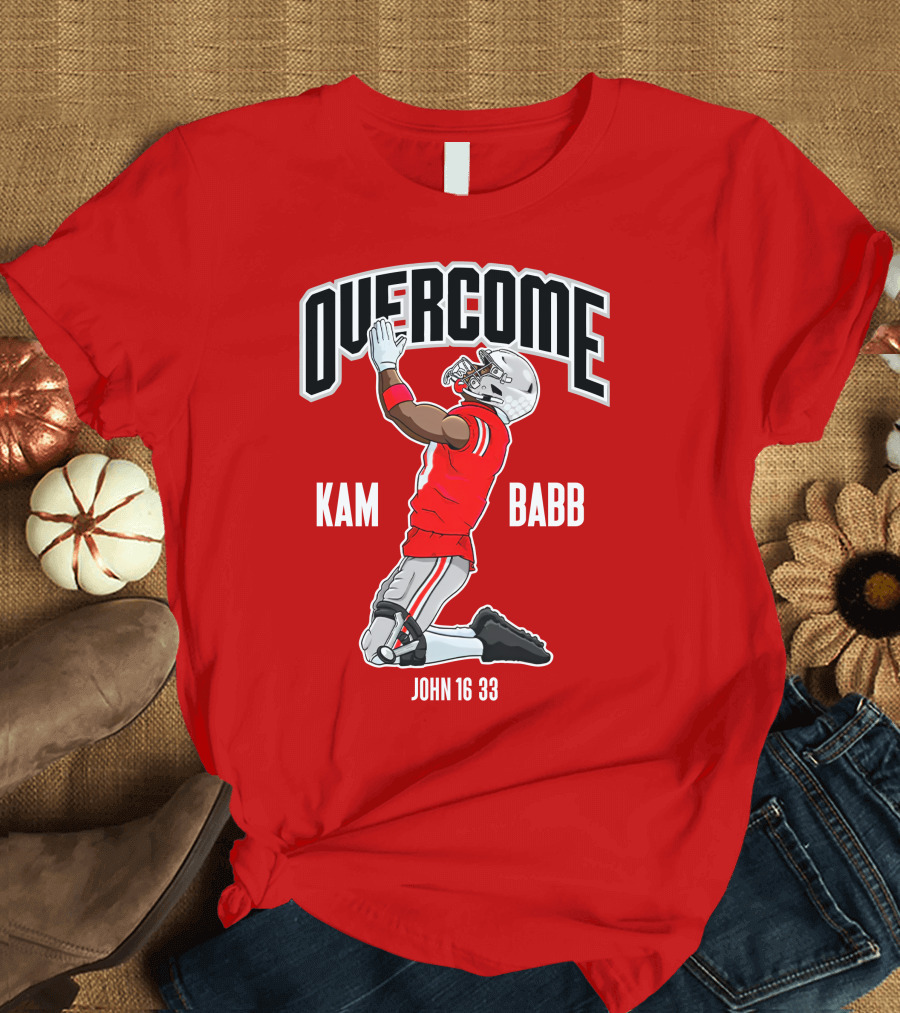 OVERCOME Kam Babb John 16 33 T-Shirt