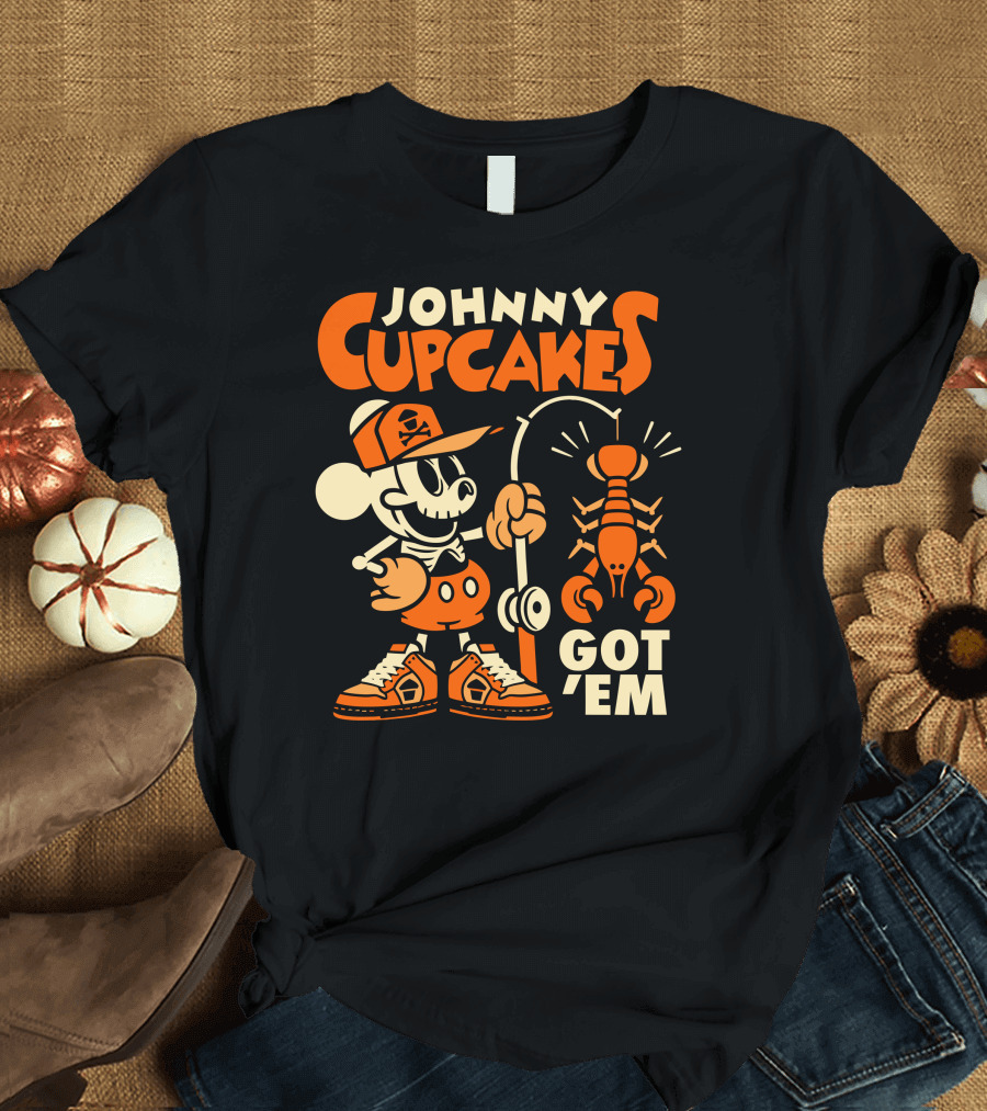 Johnny Cupcakes Crustacean Cupkicks Got 'Em T-Shirt