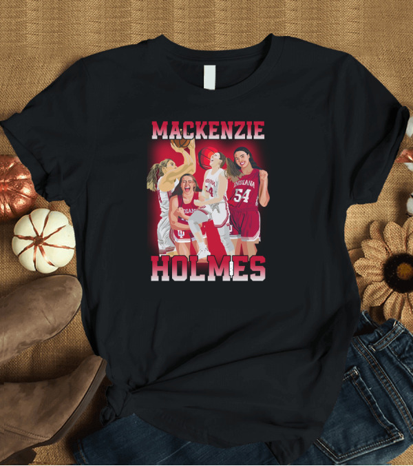 T-Shirt: Mackenzie Holmes Indiana Basketball 54 Sports Merchandise T-Shirt Mackenzie Holmes Indiana Basketball 54 Sports Merchandise T-Shirt
