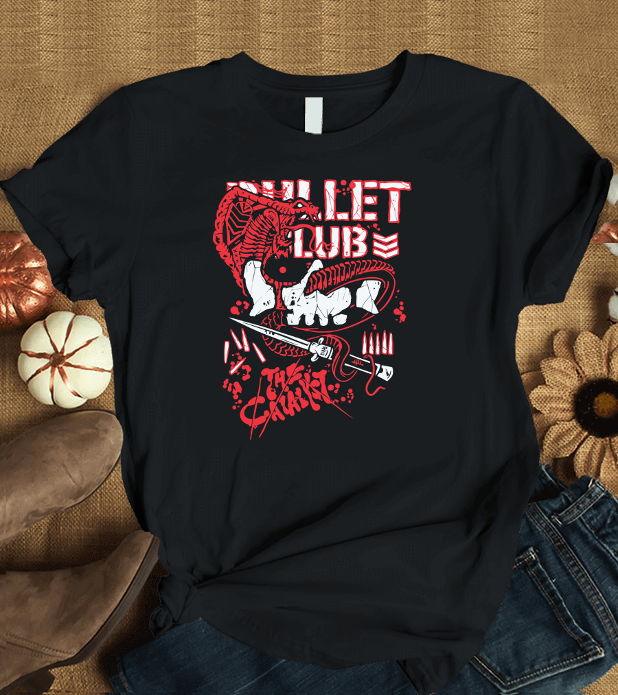 Bullet Club Jay White The Catalyst Cobra T-Shirt
