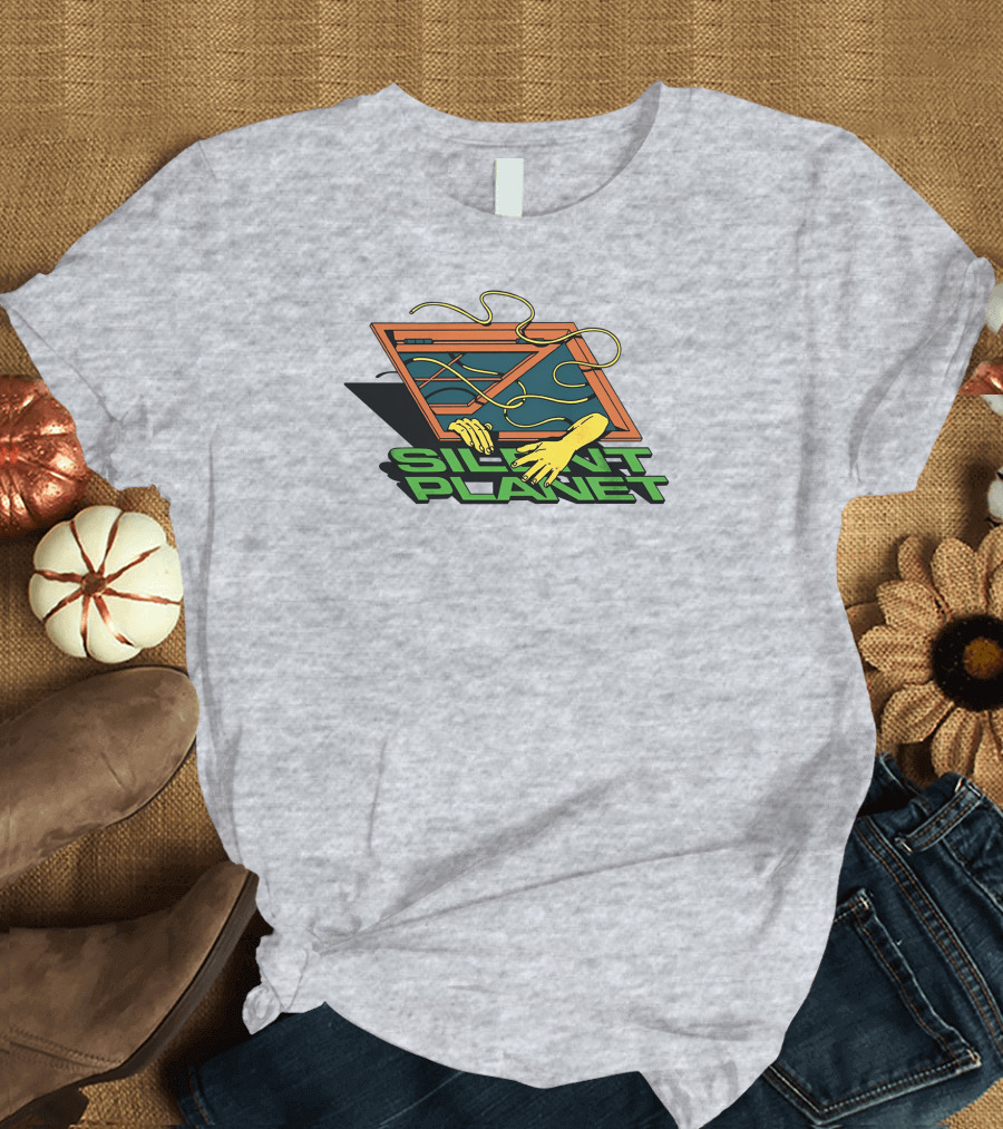 SILENT PLANET Visible Unseen Hands Through Frame T-Shirt