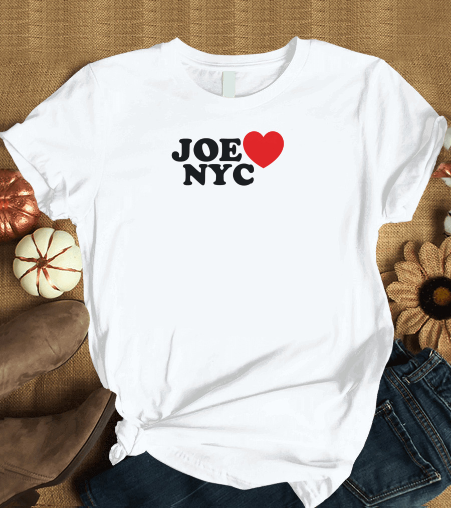 Joe Heart NYC Red Love T-Shirt